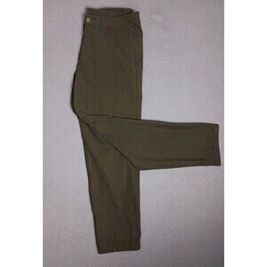 Lululemon Men's ABC /Commission Pants   Size 32 Green Olive- Golf Office Casual